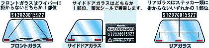 オートガード　基本施工部位